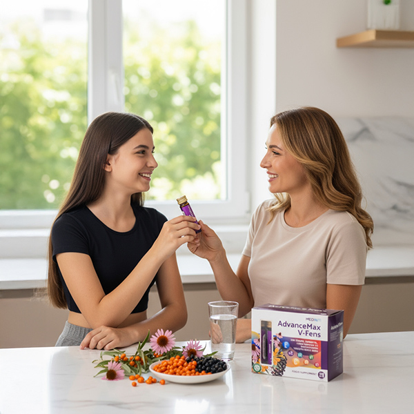 AdvanceMax V-fens K�r I�desi (omega 7), Ekinezya, Kara M�rver I�eren Multivitamin- 20 S�v� Shot �i�e