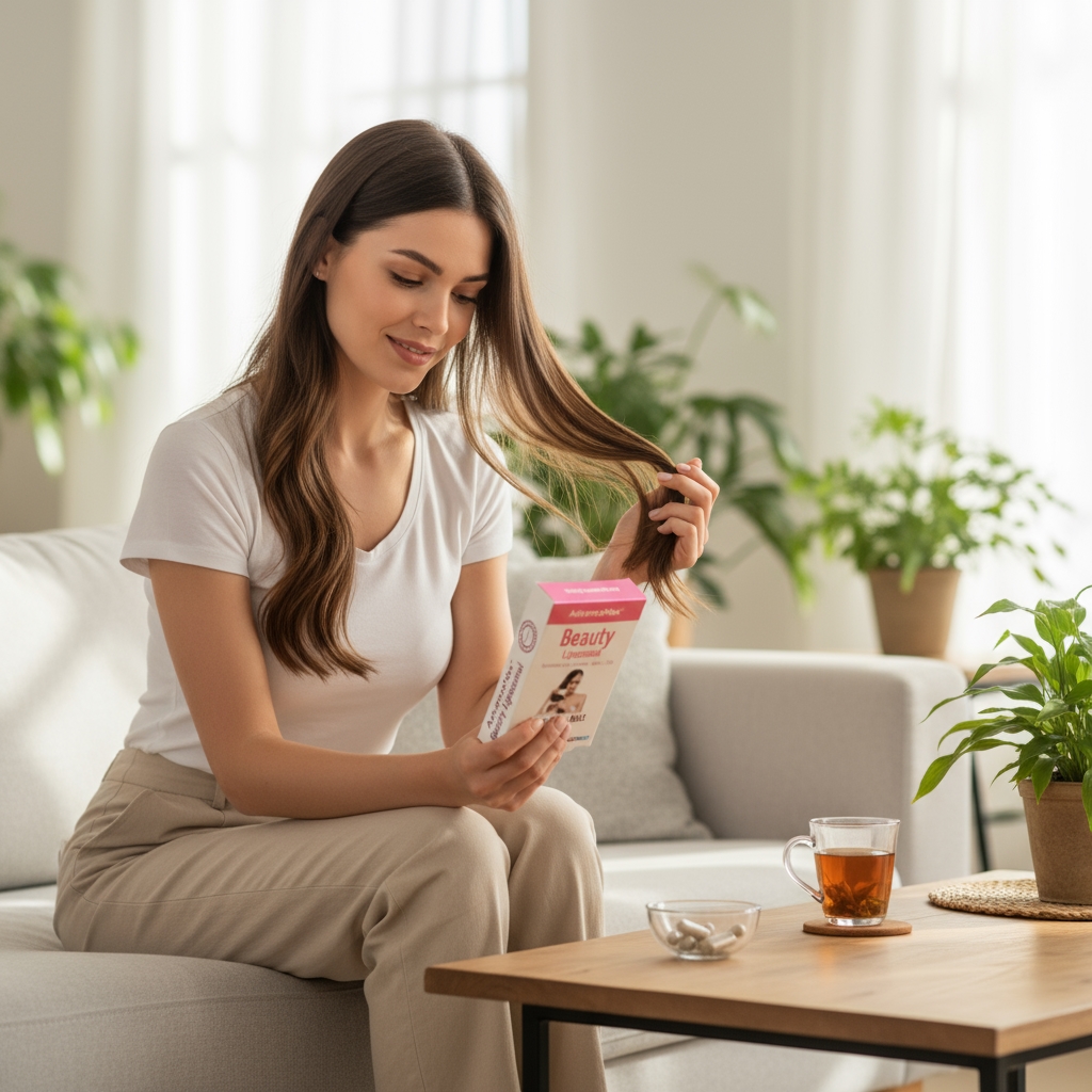 AdvanceMax Beauty Lipozomal Hyaluronik Asit Keratin Biotin �inko