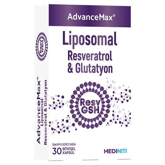 AdvanceMax Lipozomal Resveratrol & Glutatyon Kaps�l